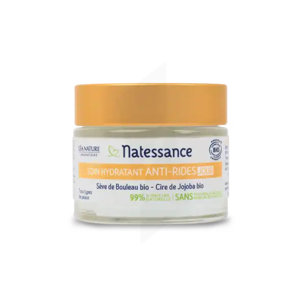 Natessance Sèves De Beauté Crème De Soin Hydratant Anti-rides Jour Pot/50ml