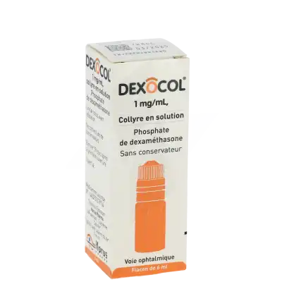 Dexocol 1 Mg/ml, Collyre En Solution à Dreux