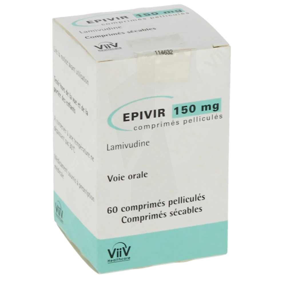 Epivir 150 Mg, Comprimé Pelliculé