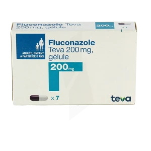 Fluconazole Teva 200 Mg, Gélule