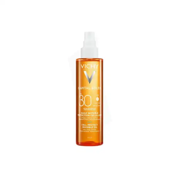 Vichy Capital Soleil Spf30 Huile Protection Cellulaire Fl/200ml