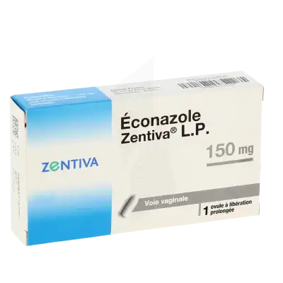 ECONAZOLE ZENTIVA LP 150 mg, ovule à libération prolongée