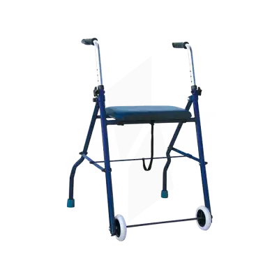 EUROMEDIS Rollat 2rou pli avec siège bleu