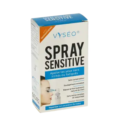Vyseo Tears Again Sensitive Spray Oculaire, Spray 10 Ml à Dreux