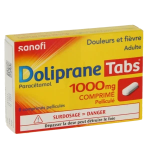 Dolipranetabs 1000 Mg, Comprimé Pelliculé