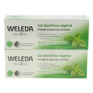 Weleda Soins Bucco-dentaires Gel Dentifrice Végétal 2t/75ml