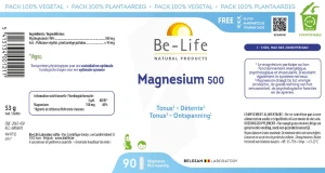 Be-life Mg 500 Gélules B/90