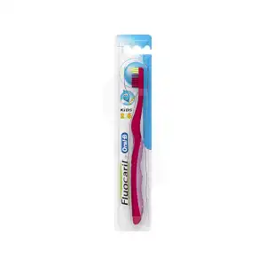 Fluocaril By Oral B Brosse Dents MÉdium Kids 2/6ans à MONTAIGUT-SUR-SAVE