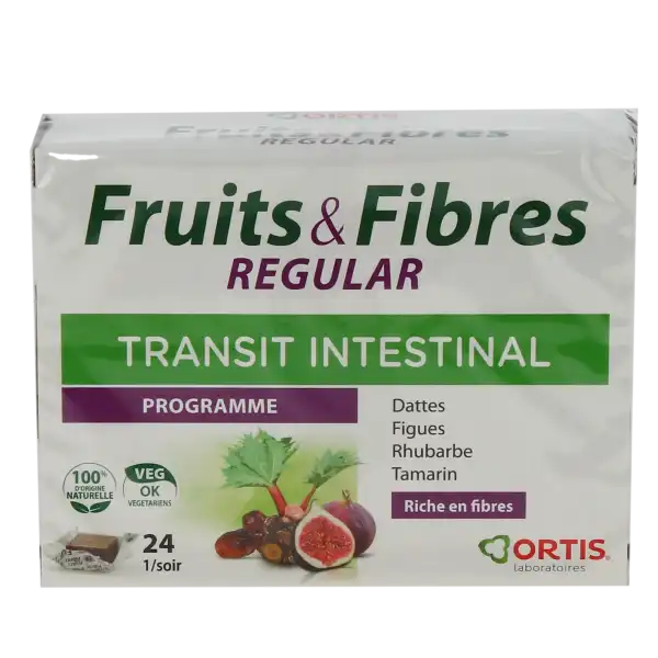 Ortis Fruits & Fibres Regular Cube à Mâcher B/24