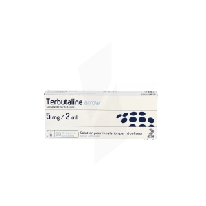 Terbutaline Arrow 5 Mg/2 Ml, Solution Pour Inhalation Par Nébuliseur En Récipient Unidose