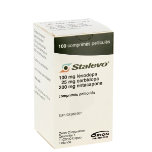 Stalevo 100 Mg/25 Mg/200 Mg, Comprimé Pelliculé