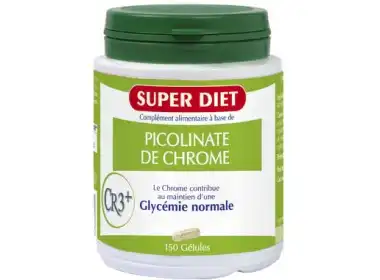 Superdiet Picolinate De Chrome Gélules B/150 à Angers