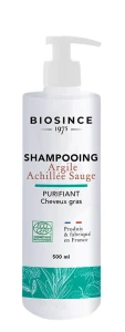 Biosince 1975 Shampooing Argile Achillée Sauge Purifiant 500ml