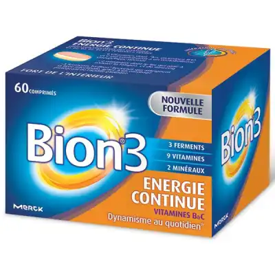 Bion 3 Energie Continue Comprimés B/60 à Saint-Gervais-la-Forêt