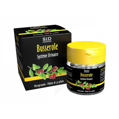 Sid Nutrition Phytoclassics Busserole Gélules B/30 à PEYNIER
