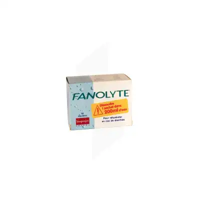 Fanolyte Pdr Pour RÉhydratation 10sach à TALENCE