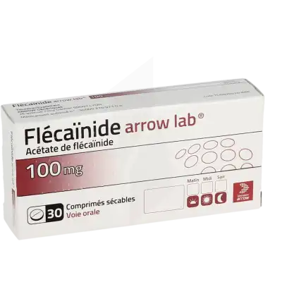 Flecainide Arrow Lab 100 Mg, Comprimé Sécable à SAINT-PRIEST