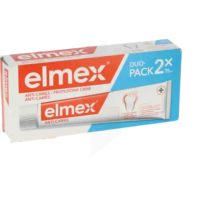 Elmex Anti-caries Dentifrice 2t/75ml à L'Haÿ-les-Roses