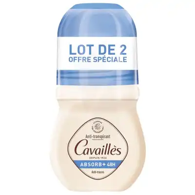 Rogé Cavaillès Déodorant Absorb+ 48h 2roll-on/50ml à Libourne