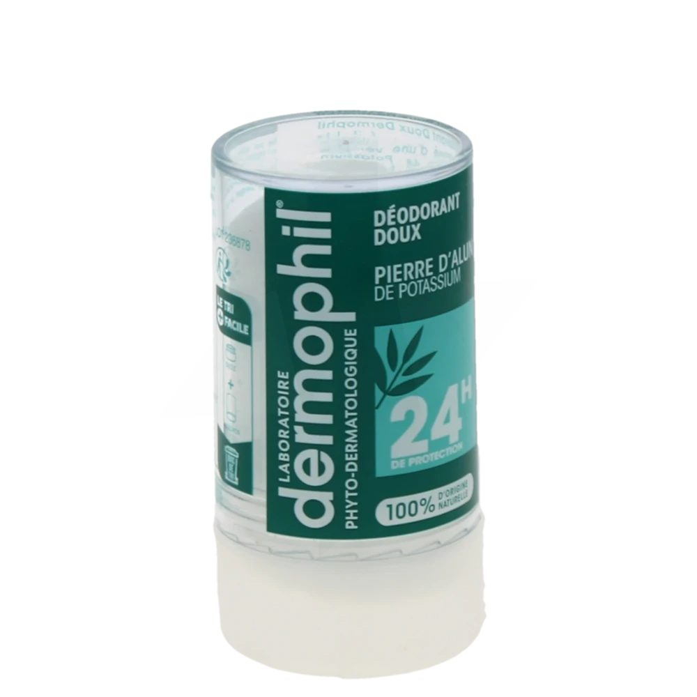 Dermophil Indien Déodorant Doux Pierre D'alun 115g