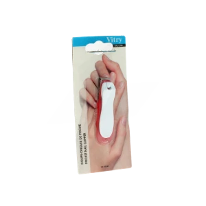 Vitry Coupe-ongles Manucure Inox Transparent Couleur