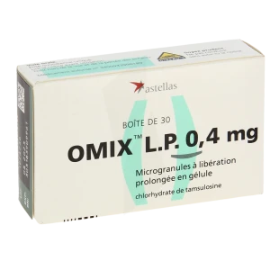 Omix Lp 0,4 Mg, Microgranules à Libération Prolongée En Gélule