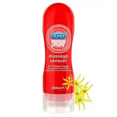 Durex Play Gel de massage et lubrifiant sensuel 200ml