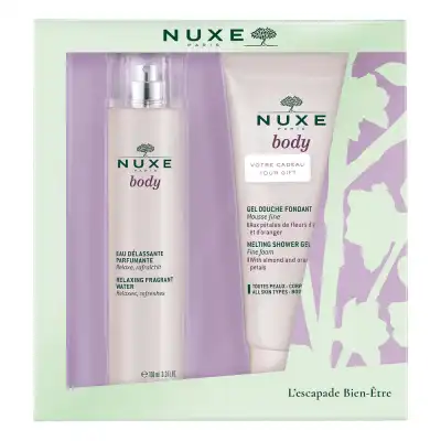 Nuxe Body Eau Délassante Parfumante Spray/100ml+gel Douche à Genas