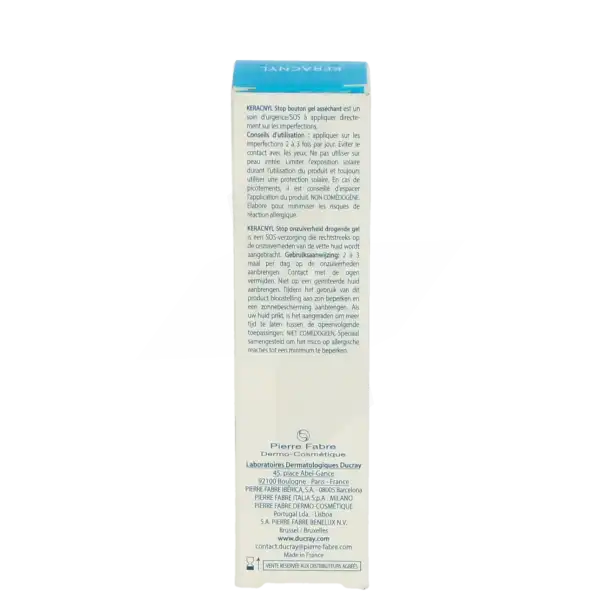 Keracnyl Stop Bouton Gel AssÈchant T/10ml