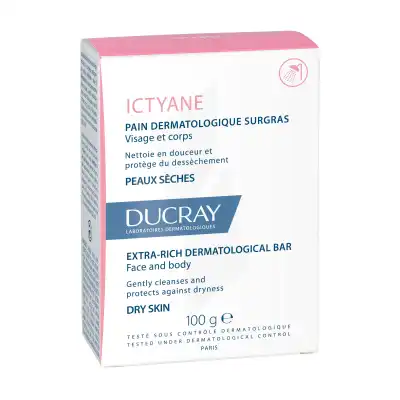 Ducray Ictyane Pain Surgras 100gr à Paris