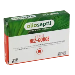Olioseptil Gélules Nez Gorge B/15 à Moirans