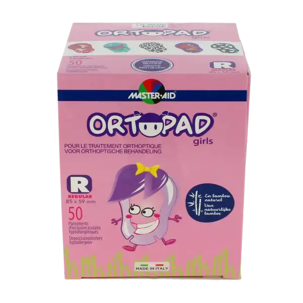 Ortopad For Girls Grands Motifs Regular, Bt 50