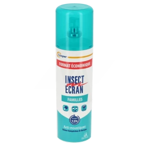 Insect Ecran Familles Lotion Répulsif Peau Spray/200ml