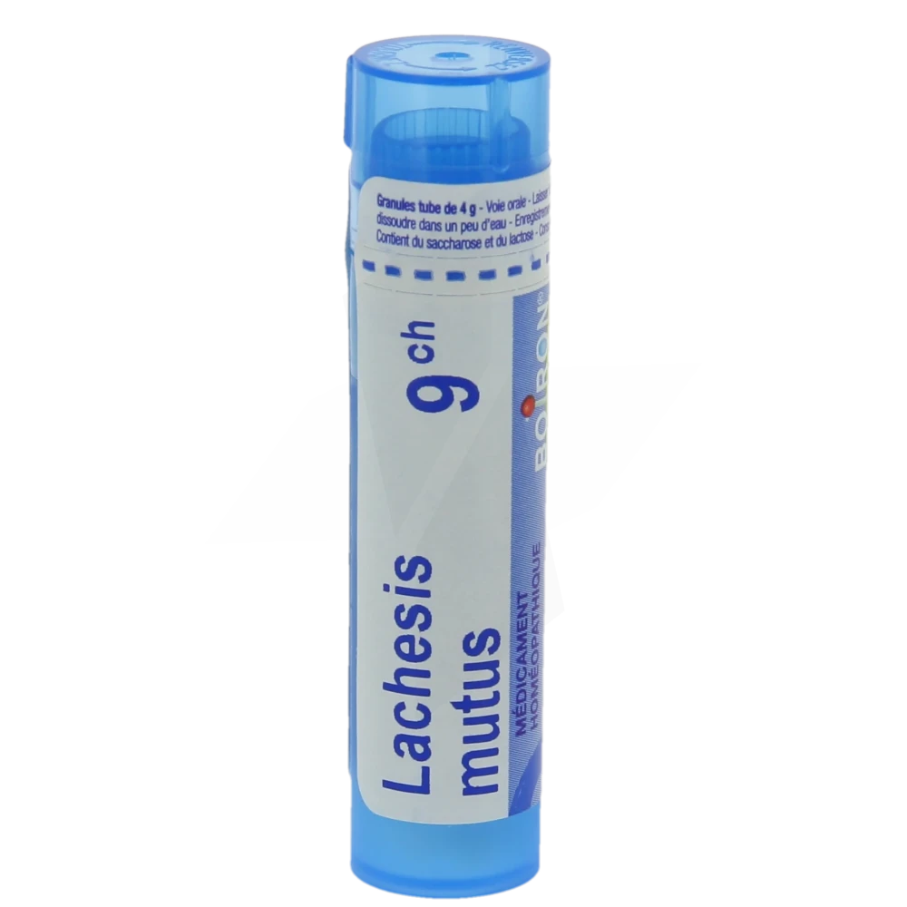 Boiron Lachesis Mutus 9ch Granules Tube De 4g