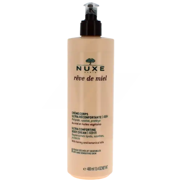 Nuxe Crème Corps Ultra-réconfortante 48h Rêve De Miel 400 Ml
