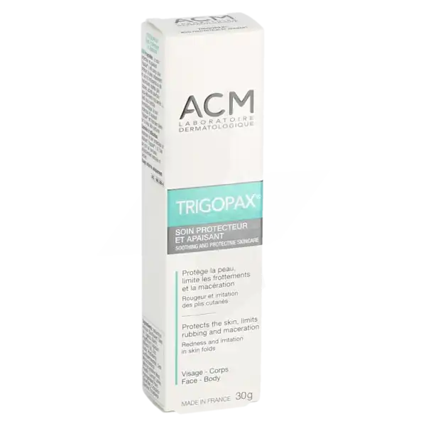 Acm Trigopax Crème Soin Protecteur Irritation Plis T/30ml