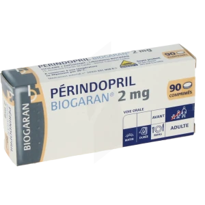 Perindopril Biogaran 2 Mg, Comprimé