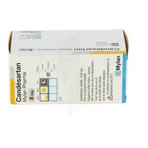 Candesartan Viatris 8 Mg, Comprimé Sécable