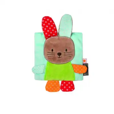 Soframar Bouillotte Doudou Carré Lapin à LIVRON-SUR-DROME