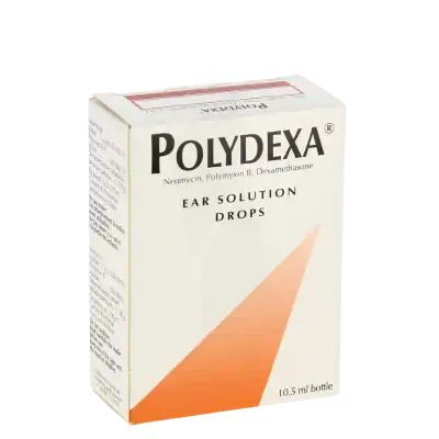 Polydexa, Solution Auriculaire, Gouttes à Bordeaux