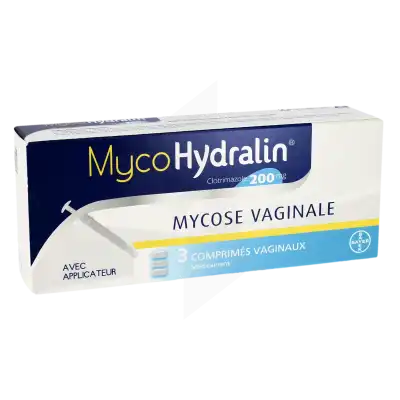 Mycohydralin 200 Mg, Comprimé Vaginal à MULHOUSE