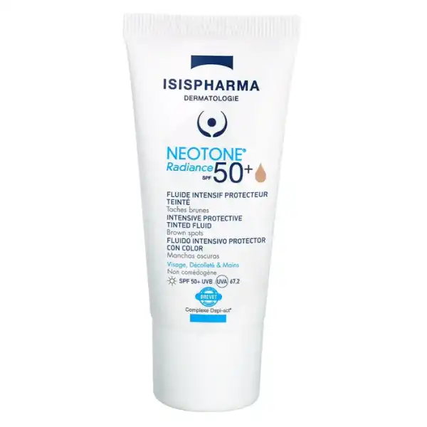 Neotone Radiance Teinte Spf50+ Fluide Intensif Protecteur Médium T/30ml