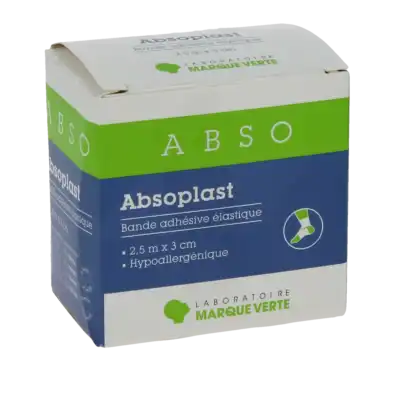 Absoplast Bande Adhésive élastique 2,5 M X 3 Cm à Le Plessis-Bouchard