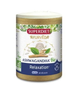 Superdiet Ayurveda Ashwagandha Bio Gélules B/60