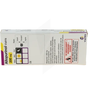 Allopurinol Viatris 200 Mg, Comprimé