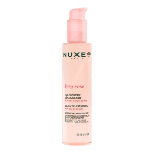 Nuxe Very Rose Huile Délicate Démaquillante Fl Pompe/150ml