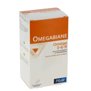 Pileje Omegabiane Oméga 3-6-9 100 Capsules à DELLE