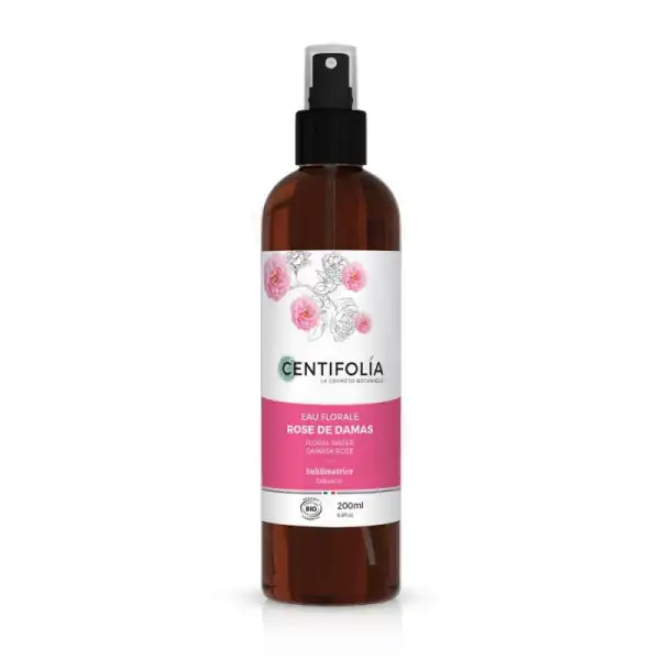 Centifolia Eau Florale Biologique De Rose De Damas 200ml