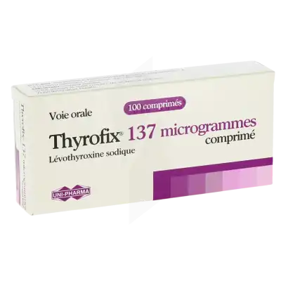 Thyrofix 137 Microgrammes, Comprimé à LIEUSAINT