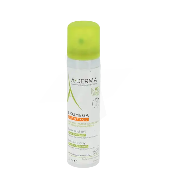 Aderma Exomega Control Spray Émollient Anti-grattage Aérosol/50ml